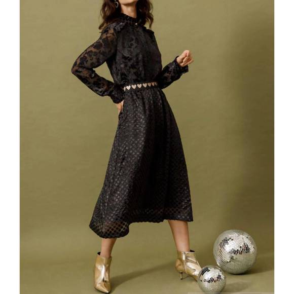 Emily Lovelock | Dresses | New Emily Lovelock Vanessa Dress In Black |  Poshmark